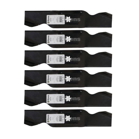 Stens Genuine Part 335 - 723 Hi - Lift Blade Pack of 6 - SLE Equipment - 2