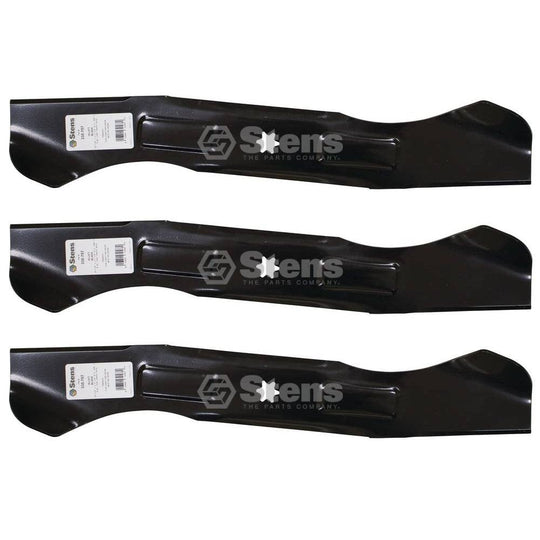 Stens Genuine Part 335 - 757 Hi - Lift Blade Pack of 3 - SLE Equipment - 2
