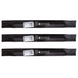 Stens Genuine Part 335 - 778 Hi - Lift Blade Pack of 3 - SLE Equipment - 2
