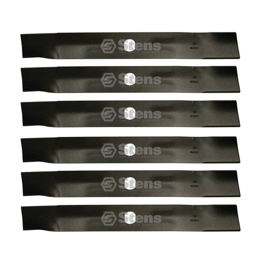 Stens Genuine Part 335 - 810 Hi - Lift Blade Pack of 6 - SLE Equipment - 1