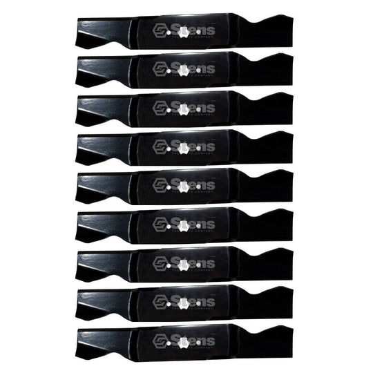 Stens Genuine Part 335 - 855 Mulching Blade Pack of 9 - SLE Equipment - 1