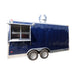 8.5' x 16' Concession Food Trailer Indigo Blue Catering Event