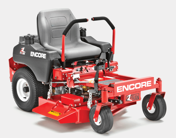 Bradley Encore Fuzion 34" Zero Turn Mower 18 HP Kawasaki Front Right 