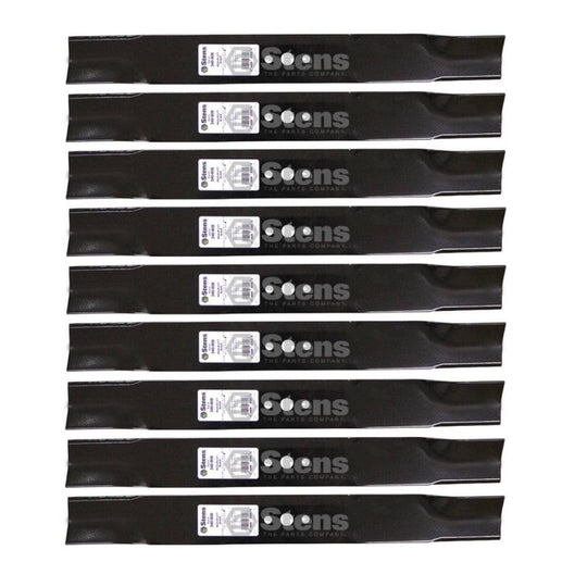 Stens Genuine Part 340 - 008 Medium - Lift Blade Pack of 9 - SLE Equipment - 1