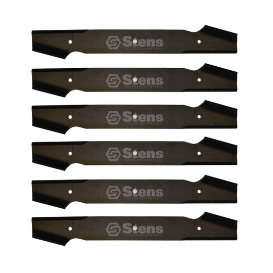 Stens Genuine Part 340 - 022 Hi - Lift Blade Pack of 6 - SLE Equipment - 1