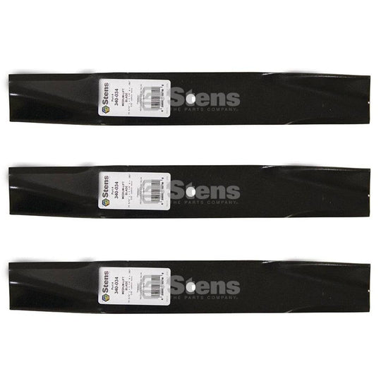 Stens Genuine Part 340 - 034 Medium - Lift Blade Pack of 3 - SLE Equipment - 2