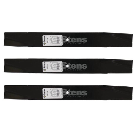 Stens Genuine Part 340 - 042 Low - Lift Blade Pack of 3 - SLE Equipment - 2