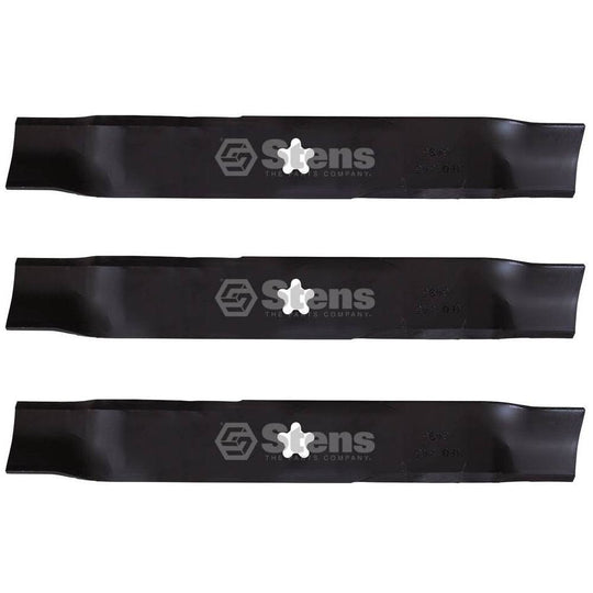 Stens Genuine Part 340 - 070 Hi - Lift Blade Pack of 3 - SLE Equipment - 2