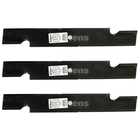 Stens Genuine Part 340 - 099 Notched Air - Lift Blade Pack of 3 - SLE Equipment - 2
