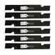 Stens Genuine Part 340 - 099 Notched Air - Lift Blade Pack of 6 - SLE Equipment - 1