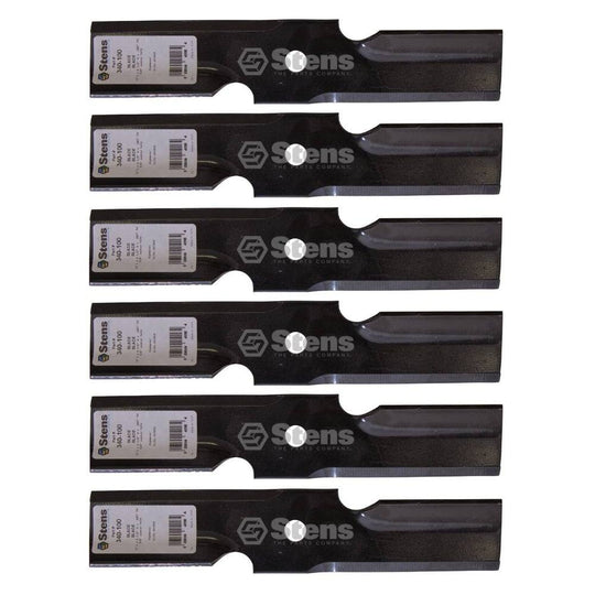 Stens Genuine Part 340 - 100 Hi - Lift Blade Pack of 6 - SLE Equipment - 2