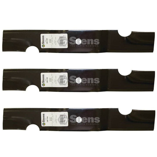 Stens Genuine Part 340 - 104 Hi - Lift Blade Pack of 3 - SLE Equipment - 2