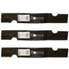 Stens Genuine Part 340 - 104 Hi - Lift Blade Pack of 3 - SLE Equipment - 2