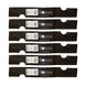 Stens Genuine Part 340 - 104 Hi - Lift Blade Pack of 6 - SLE Equipment - 1