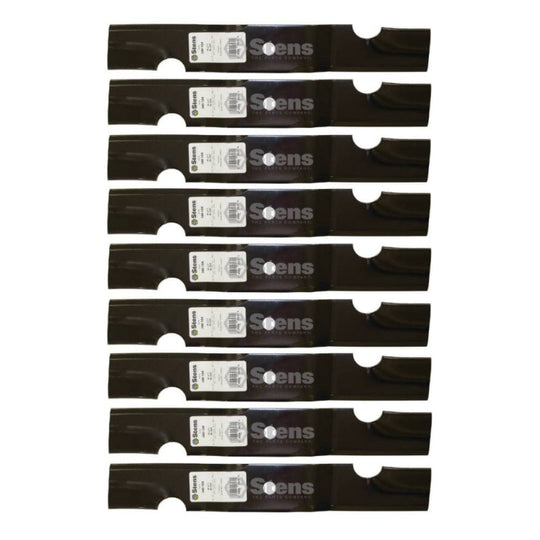 Stens Genuine Part 340 - 104 Hi - Lift Blade Pack of 9 - SLE Equipment - 1