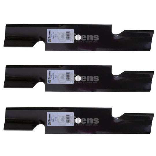 Stens Genuine Part 340 - 113 Hi - Lift Blade Pack of 3 - SLE Equipment - 2