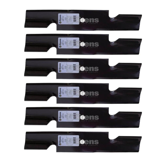 Stens Genuine Part 340 - 113 Hi - Lift Blade Pack of 6 - SLE Equipment - 1