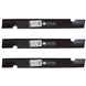 Stens Genuine Part 340 - 117 Notched Air - Lift Blade Pack of 3 - SLE Equipment - 2