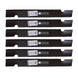 Stens Genuine Part 340 - 117 Notched Air - Lift Blade Pack of 6 - SLE Equipment - 2