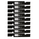 Stens Genuine Part 340 - 121 Notched Air - Lift Blade Pack of 9 - SLE Equipment - 1