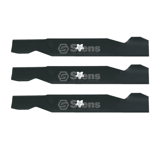 Stens Genuine Part 340 - 145 Hi - Lift Blade Pack of 3 - SLE Equipment - 1