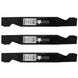 Stens Genuine Part 340 - 149 Hi - Lift Blade Pack of 3 - SLE Equipment - 2