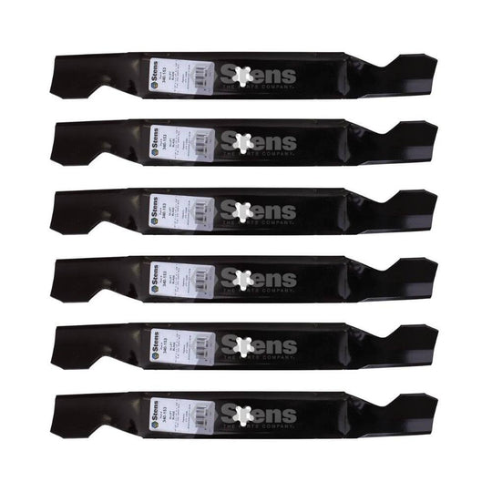 Stens Genuine Part 340 - 153 Hi - Lift Blade Pack of 6 - SLE Equipment - 2