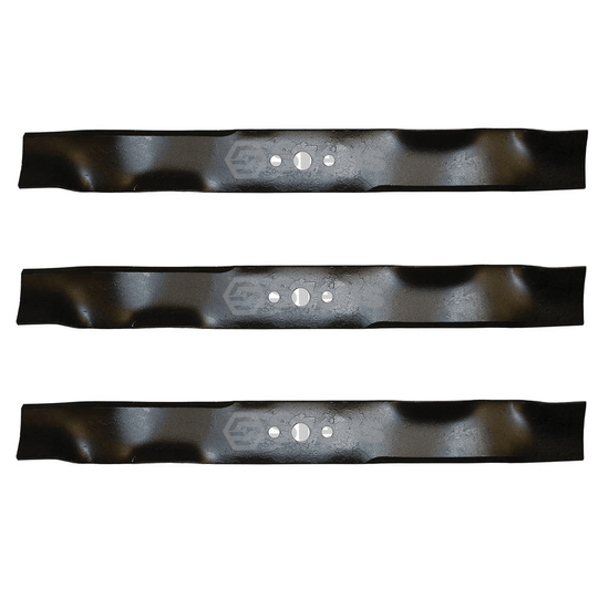 Stens Genuine Part 340 - 157 Mulching Blade Pack of 3 - SLE Equipment - 1