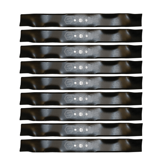 Stens Genuine Part 340 - 157 Mulching Blade Pack of 9 - SLE Equipment - 1
