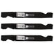 Stens Genuine Part 340 - 162 Hi - Lift Blade Pack of 3 - SLE Equipment - 2