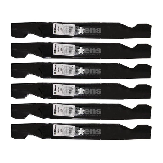 Stens Genuine Part 340 - 162 Hi - Lift Blade Pack of 6 - SLE Equipment - 2