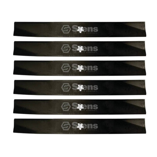 Stens Genuine Part 340 - 170 Medium - Lift Blade Pack of 6 - SLE Equipment - 1