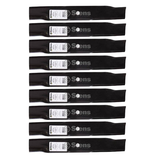 Stens Genuine Part 340 - 172 Rolled Air - Lift Blade Pack of 9 - SLE Equipment - 1