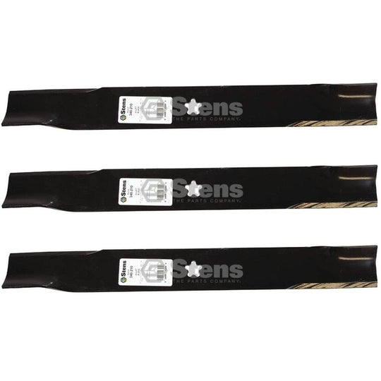 Stens Genuine Part 340 - 210 Hi - Lift Blade Pack of 3 - SLE Equipment - 2