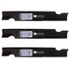 Stens Genuine Part 340 - 220 Hi - Lift Blade Pack of 3 - SLE Equipment - 2