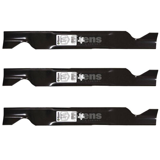 Stens Genuine Part 340 - 230 Hi - Lift Blade Pack of 3 - SLE Equipment - 2