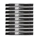 Stens Genuine Part 340 - 248 Mulching Blade Pack of 9 - SLE Equipment - 1