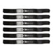 Stens Genuine Part 340 - 256 Mulching Blade Pack of 6 - SLE Equipment - 1