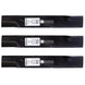 Stens Genuine Part 340 - 400 Hi - Lift Blade Pack of 3 - SLE Equipment - 2