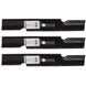 Stens Genuine Part 340 - 874 Notched Air - Lift Blade Pack of 3 - SLE Equipment - 2