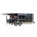 8.5' x 20' Concession Food Trailer Charcoal Grey With Appliances