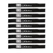Stens Genuine Part 345 - 037 Medium - Lift Blade Pack of 9 - SLE Equipment - 1