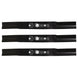 Stens Genuine Part 345 - 085 Hi - Lift Blade Pack of 3 - SLE Equipment - 2