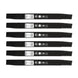Stens Genuine Part 345 - 102 Hi - Lift Blade Pack of 6 - SLE Equipment - 1