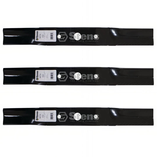 Stens Genuine Part 345 - 115 Hi - Lift Blade Pack of 3 - SLE Equipment - 1