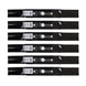 Stens Genuine Part 345 - 115 Hi - Lift Blade Pack of 6 - SLE Equipment - 1