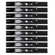 Stens Genuine Part 345 - 115 Hi - Lift Blade Pack of 9 - SLE Equipment - 1