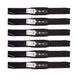 Stens Genuine Part 345 - 203 Hi - Lift Blade Pack of 6 - SLE Equipment - 1