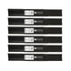 Stens Genuine Part 345 - 405 Low - Lift Blade Pack of 6 - SLE Equipment - 1