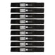 Stens Genuine Part 345 - 409 Medium - Lift Blade Pack of 9 - SLE Equipment - 1